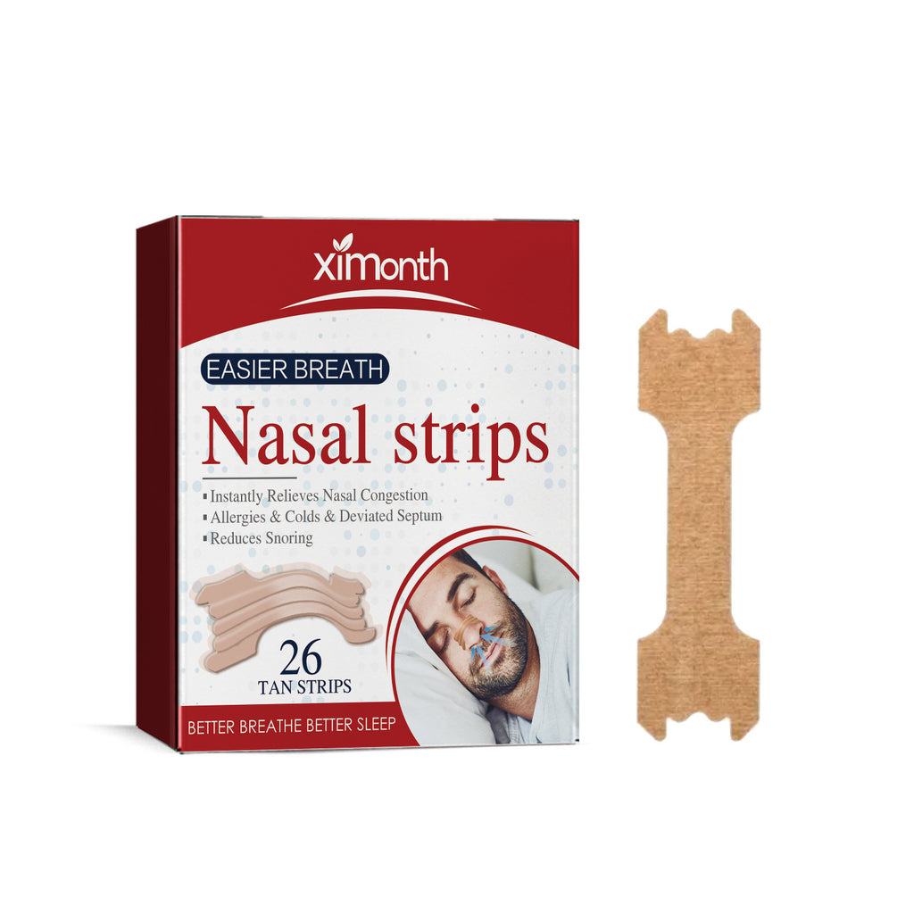 Anti-snoring Nasal Strips- Breathe Better & Sleep Deeper Instantly